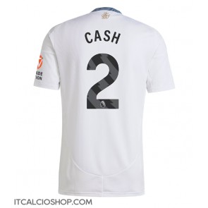 Aston Villa Matty Cash #2 Seconda Maglia 2024-25 Manica Corta